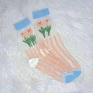 Cute Flower Socks